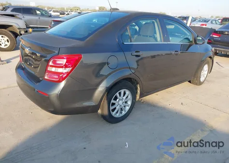 2017 Chevrolet Sonic Lt Auto from USA, damaged, VIN 1G1JD5SH5H4106630